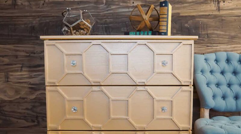 simplydesigning.net Ikea hack Tarva honeycomb dresser